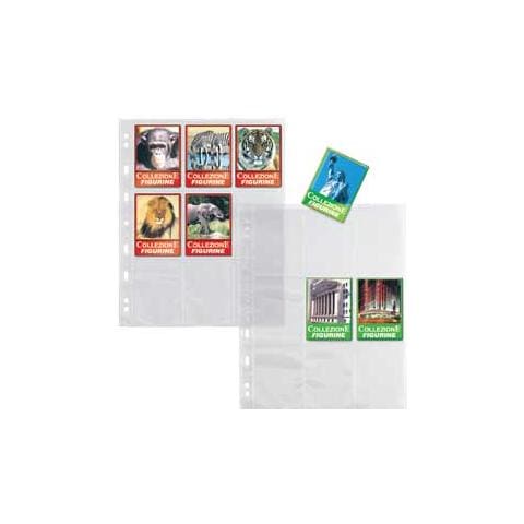 10 buste forate atla k 21x29,7cm porta 9 figurine - Foto 1