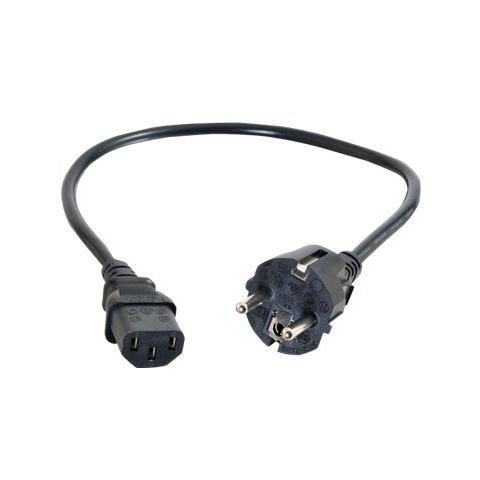 Cavo di alimentazione standard 88543 - 2 m Lunghezza - IEC 60320 C13 - CEE 7/7 - Foto 2