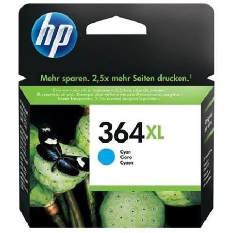 364xl Cyan Ink Cartridge Ciano Cartuccia Dinchiostro Cb323ee301 - Foto 1