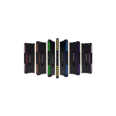 Memoria Dimm Vengeance RGB 16GB (2 x 8 GB) DDR4 3333 MHz CL16 Colore Nero - Foto 2