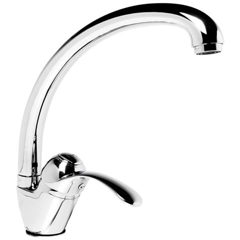 Miscelatore Monoforo Ottone Per Lavello Cucina Dublino Erogazione Orientabile - Foto 1