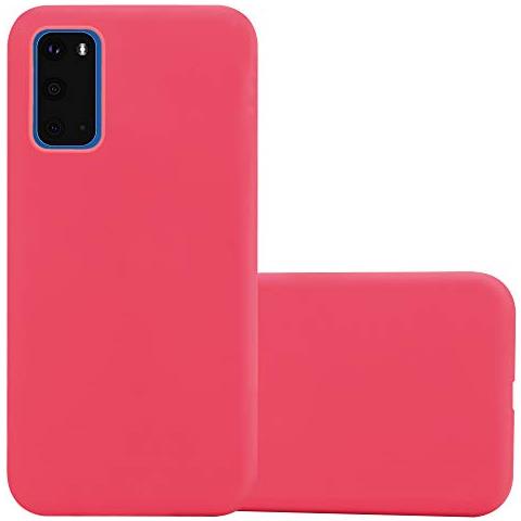 Custodia Compatibile Con Samsung Galaxy S20 In Candy Rosso - Coperchio Protettivo In Silicone Tpu Flessibile - Foto 1