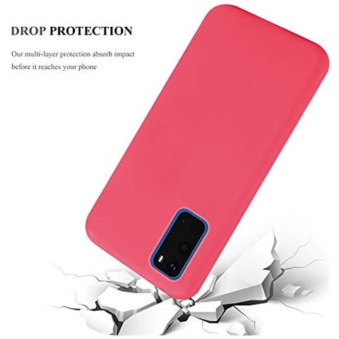 Custodia Compatibile Con Samsung Galaxy S20 In Candy Rosso - Coperchio Protettivo In Silicone Tpu Flessibile - Foto 2