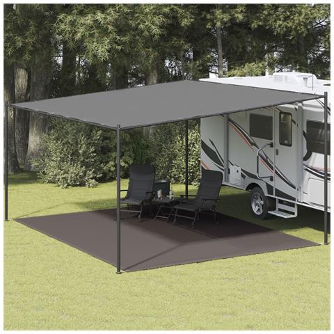 Tappeto da Tenda 400x500 cm Grigio Antracite - Foto 7