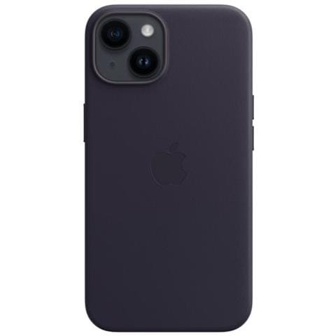 Mpp63zm / a Iphone 14 Cover Magsafe In Pelle Inchiostro Violet - Foto 2