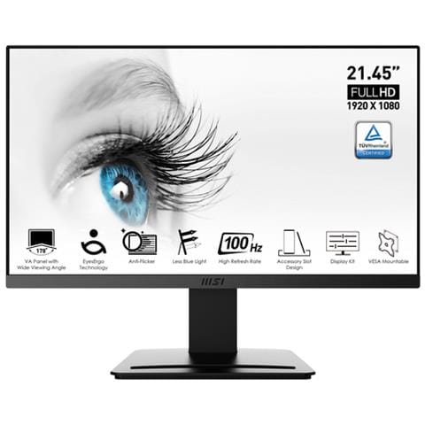 Monitor 21.5" LED VA Gaming Pro MP223 1920x1080 Full HD Tempo di Risposta 1 ms - Foto 1