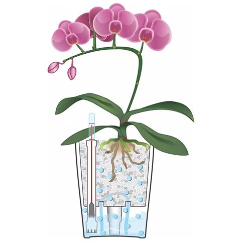 Fioriera MINI DELTINI ALL-IN-ONE Bianca - Foto 2