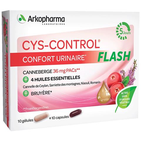Flash Comfort Urinario 20 Capsule 20 Capsule Cys-control - Foto 1