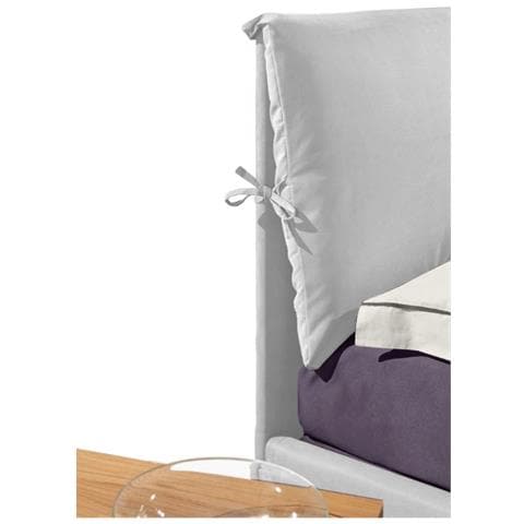 Letto Matrimoniale 140x190 Cm, Con Box Contenitore, Rivestimento In Tessuto Completamente Sfoderabile E Lavabile, Facile Da Assemblare, Made In Italy - Foto 6
