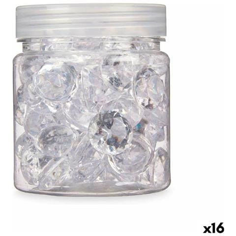 Pietre Decorative Diamante 150 G Trasparente (16 Unità) - Foto 1