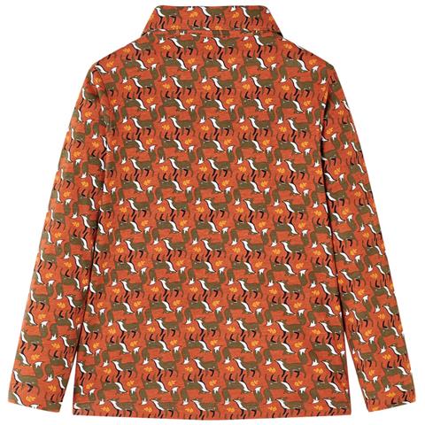 Camicia Per Bambini Ruggine Chiaro 104 - Foto 2