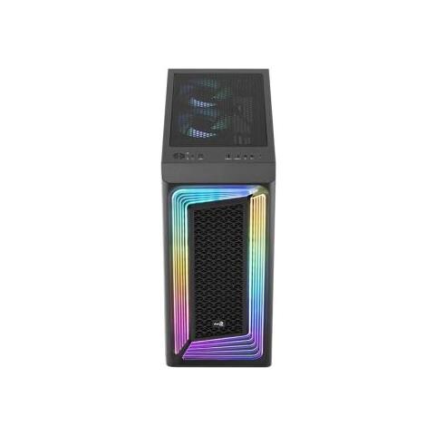 Case Interstellar Midi Tower ATX / Micro ATX / Mini-ITX 3 Porte USB 3.2 Colore Nero - Foto 3
