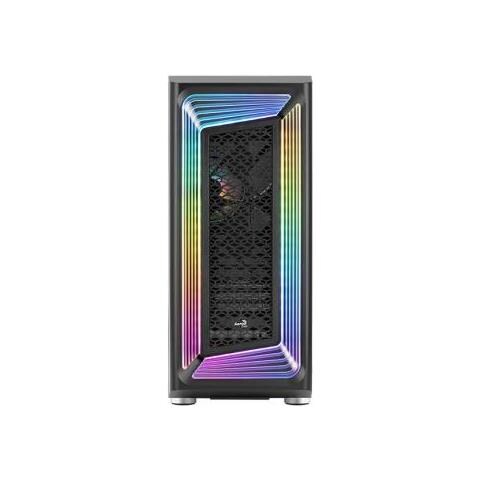 Case Interstellar Midi Tower ATX / Micro ATX / Mini-ITX 3 Porte USB 3.2 Colore Nero - Foto 1