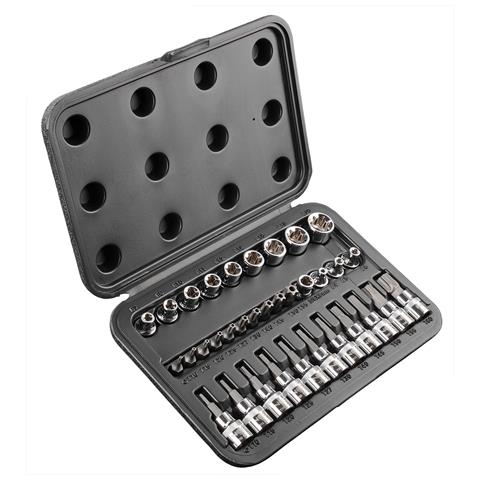 Punte Torx 3/8"", Set Da 34 Pz. - Foto 1