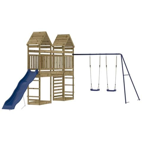 Set da Gioco da Esterno in Legno di Pino Impregnato - Foto 2