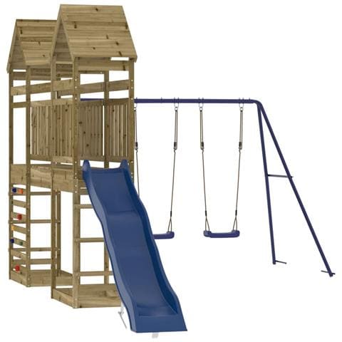 Set da Gioco da Esterno in Legno di Pino Impregnato - Foto 3