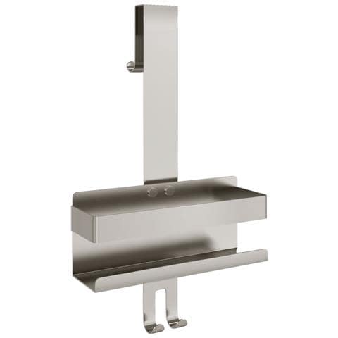 Mensola Da Doccia Pensile In Acciaio Inox 304 Spazzolato - Foto 2