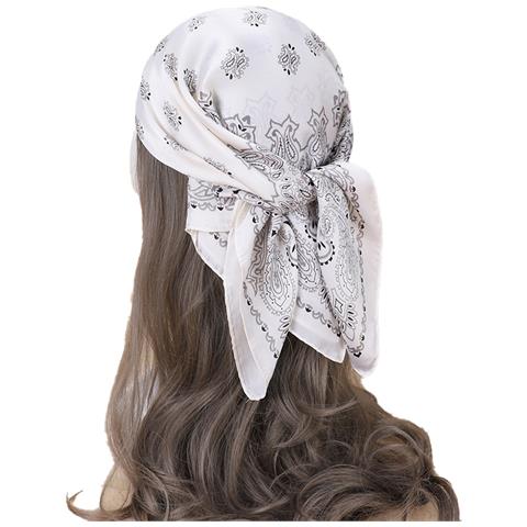 Sciarpa Quadrata White - Foto 1