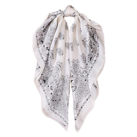 Sciarpa Quadrata White - Foto 2