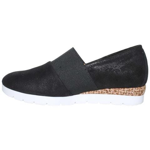 Mocassini Donna Eleganti In Pelle Nera 37 - Foto 3