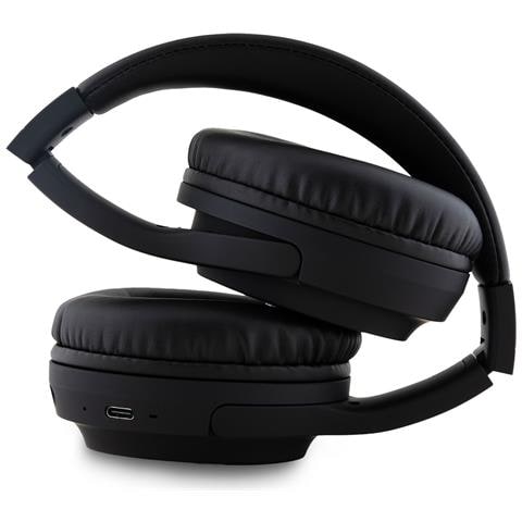 Cuffie a Padiglione DKBH3DNYAK Pieghevoli con Bluetooth Microfono Incorporato Colore Nero - Foto 4