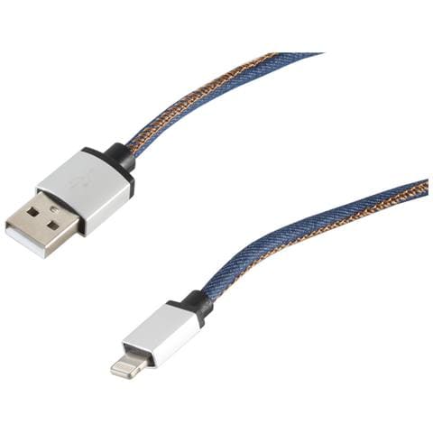 S-conn 14-50025 Cavo Usb A Per Cellulare Lightning Blue Da 1 M (14-50025) - Foto 1