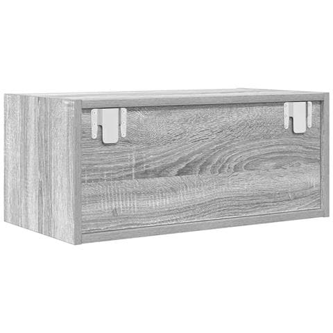 Mobile Porta TV Grigio Sonoma 60x31x25,5 cm Legno Multistrato - Foto 9