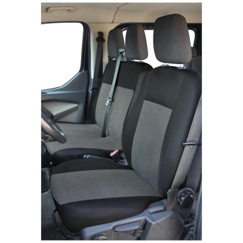 Coprisedili Per Furgoni Tg. Sp30 Seduta Intera Tess. Poliestere Nero - Foto 1