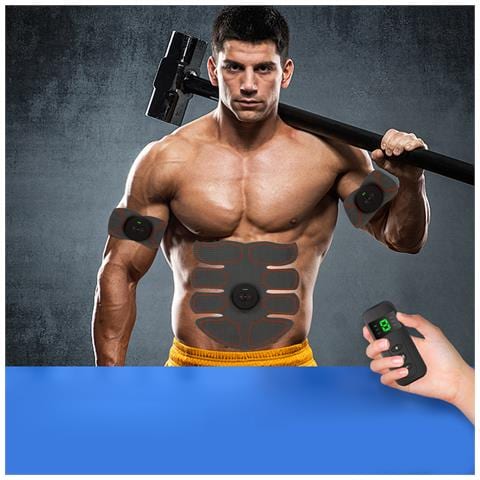 Stimolatore Elettronico E Massaggio Ems Z81q Con Telecomando. Per Addominali, Braccia E Gambe. Batteria Ricaricabile. - Foto 2