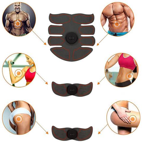 Stimolatore Elettronico E Massaggio Ems Z81q Con Telecomando. Per Addominali, Braccia E Gambe. Batteria Ricaricabile. - Foto 5