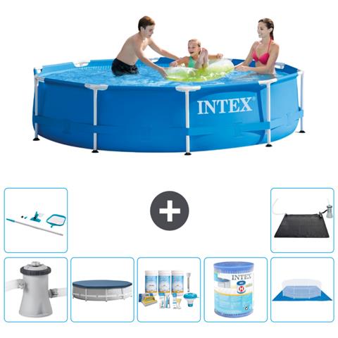 Piscina Fuori Terra - In Giro - 305x76 Cm - Blu - Include Accessori Coordinati A1672 - Foto 1