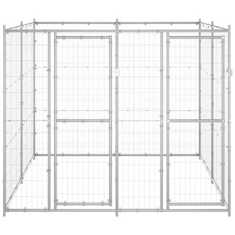 Lusso Casadino -  Gabbia Per Cani Da Esterno In Acciaio Zincato 4,84 M² - Foto 1