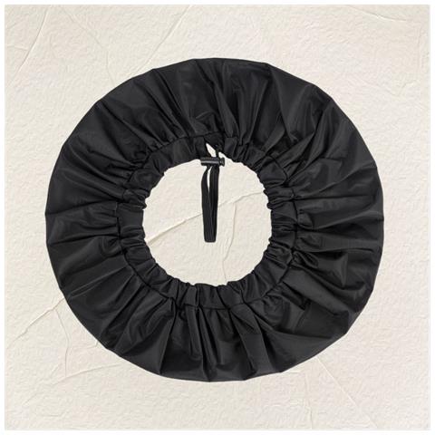 Cuffia Da Doccia Regolabile A Tinta Unita Per La Cura Dei Capelli Estiva Black - Foto 2