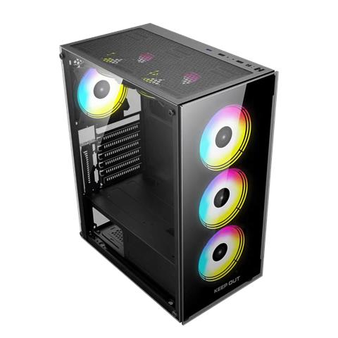 XC-210 GLASS computer case Nero - Foto 2