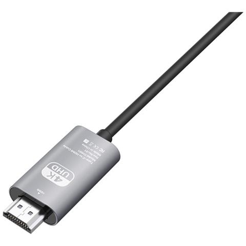 Cavo Hdmi A Usb-c Ad Alta Risoluzione 4k 60hz Da 1,8 M - Foto 4