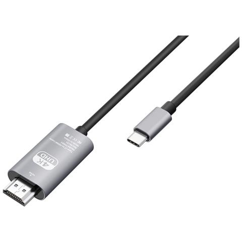 Cavo Hdmi A Usb-c Ad Alta Risoluzione 4k 60hz Da 1,8 M - Foto 1