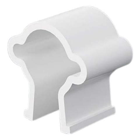 Clip Per Cavi Verticali Per Pannello Forato - Set Da 15 Pezzi - Organizzazione E Decorazione Versatile White - Foto 1
