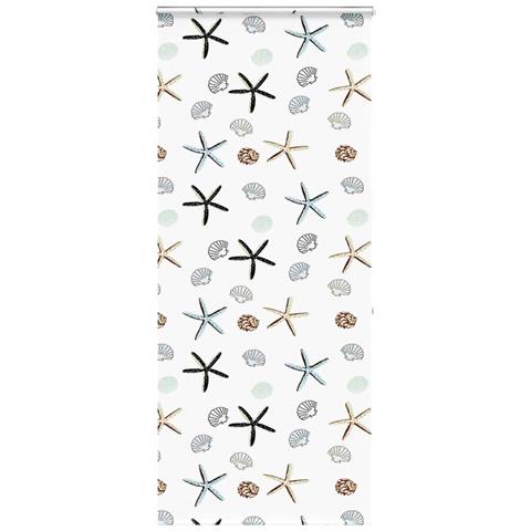 Tenda a Rullo Doccia Cassonetto 90x240 cm Larghezza Tessuto - Foto 1