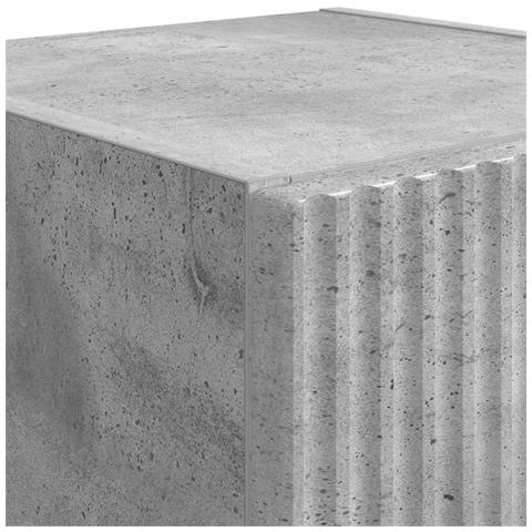 Mobile TV da parete Calcestruzzo 30 x 31 x 60 cm - Foto 9