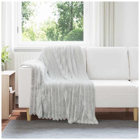 Coperte da Pile 6 pcs Grigio 150 x 130 cm Panno - Foto 2