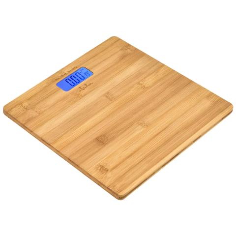 HBAS1489 bilance pesapersone Quadrato Bamboo Bilancia pesapersone elettronica - Foto 3