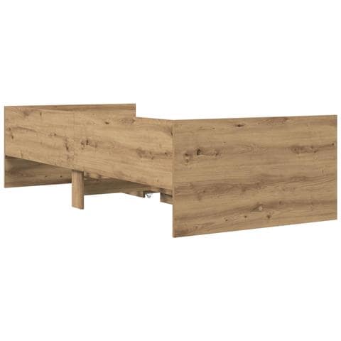 Struttura del letto Rovere Artigianale Pino massello - Foto 2