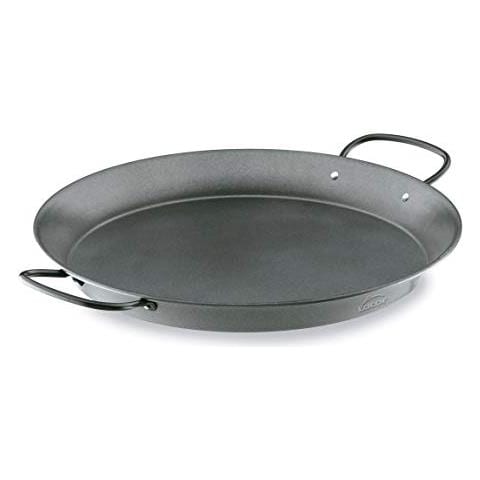 Padella per paella in acciaio al carbonio 60159, antiaderente, adatta a fornelli a gas. - Foto 1