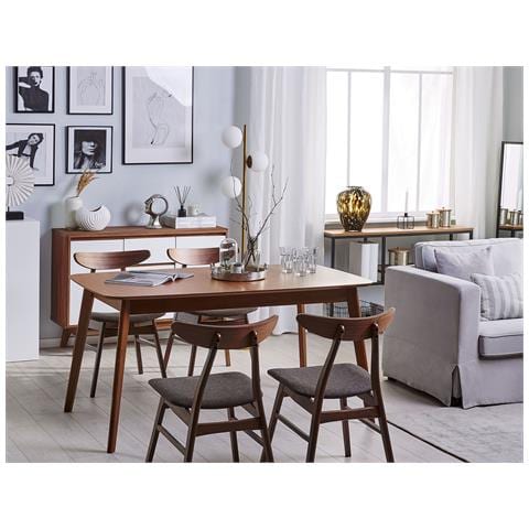 Tavolo Da Pranzo Rettangolare Moderno 150x90cm Madox - Foto 33