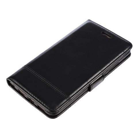 Wallet Folio Case, Cover A Libro - Huawei Nova Plus - Nero - Foto 1
