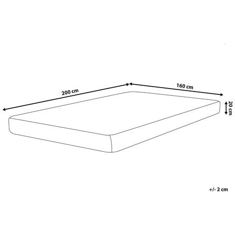 Materasso Ortopedico 160x200x20cm Pearl - Foto 15