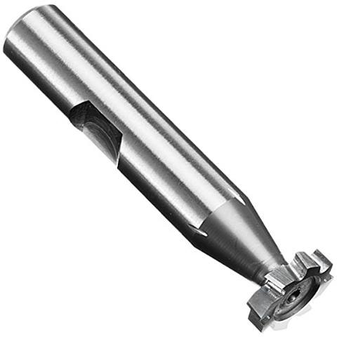 152401330100 woodruff Keyseat Frese Din 850d Fl 13, 5 x 3 mm, 0 v, Grigio - Foto 1