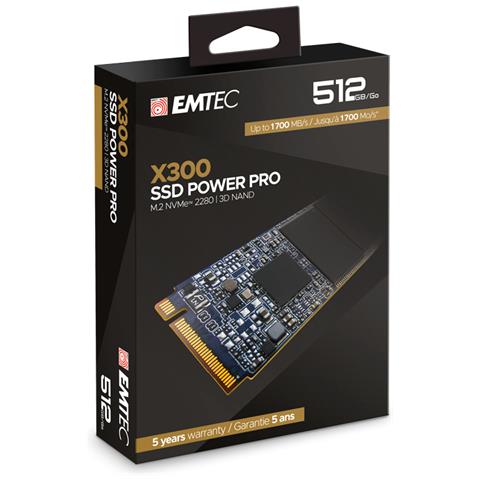 SSD 512 GB Serie X300 M. 2 Interfaccia PCI Express 3.0 - Foto 2