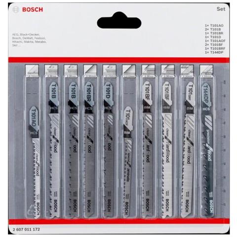 Lama per Seghetto Alternativo Set Clean Precision 10 pz - Foto 2