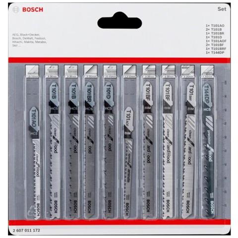 Lama per Seghetto Alternativo Set Clean Precision 10 pz - Foto 1